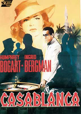 Casablanca Movie Poster