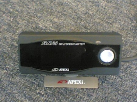 Apexi Rev/ Speed Meter (Black) MYR 1100