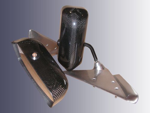 Craft Square Carbon Fibre Side Mirrors MYR 1200 / set