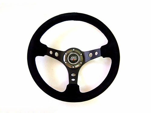 Fabric/Leather Steering Wheel (with Real Carbon Horn Ring) MYR 1000
