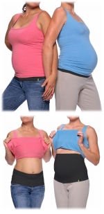 Ingrid & Isabel Maternity Bella Band size 1 Black Free Shipping!