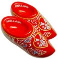 Wooden Shoes, HOLLAND, High Quality Resin 3D Fridge Magnet