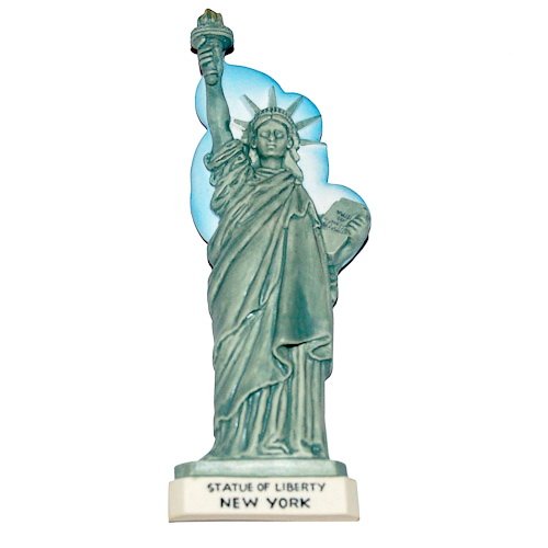 Statue of Liberty, NEW YORK USA, High Quality Resin 3D Fridge Magnet