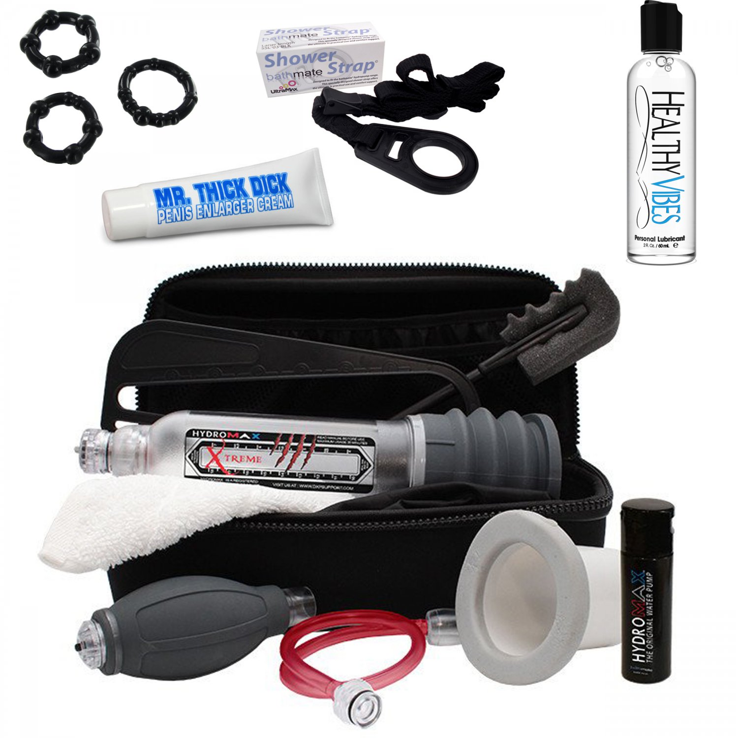 Bathmate Hydromax x20 Xtreme Penis Pump - Male Enhancement Bigger Penis - Clear