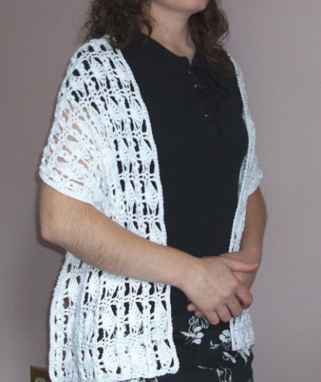 Fan Wrap Crochet Pattern