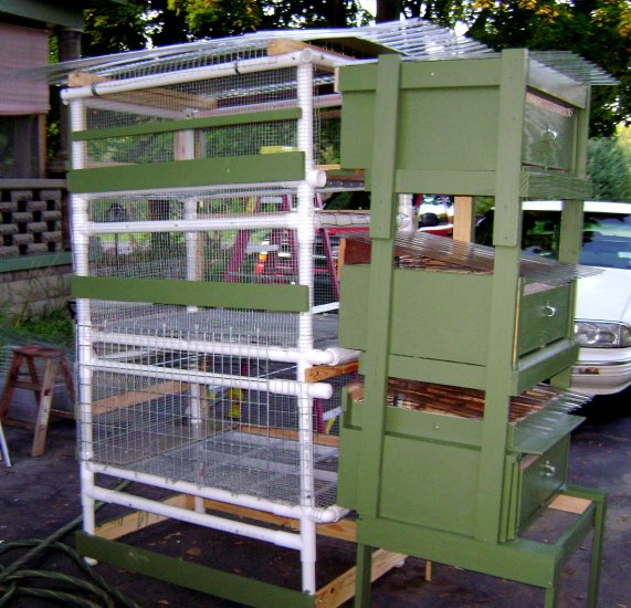 Outdoor Critter Huts w/Nesting Boxes
