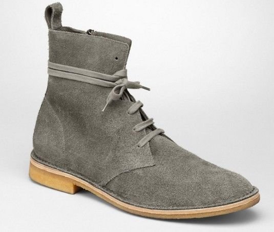 New Mens fashion Gray Chelsea boots, Men suede leather ankle boot, Men boot