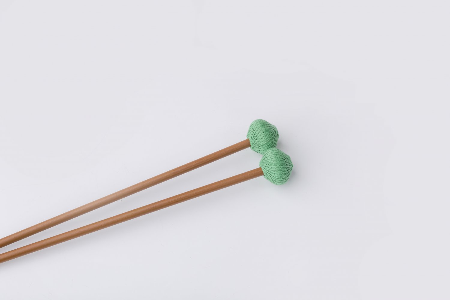 Ashkatan S80 MEDIUM Marimba Mallets - Maple Handle, Brown Yarn
