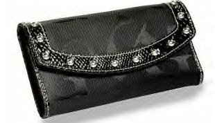 Signature Jacquard Checkbook Wallet