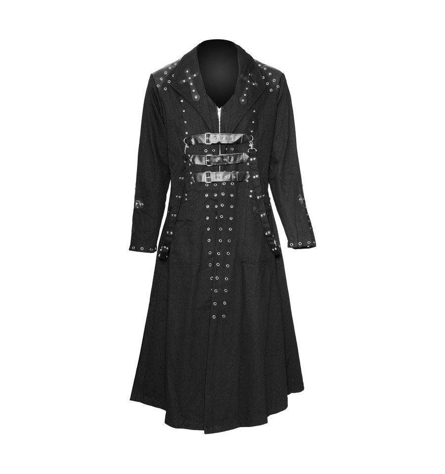 PVC Cross Men's Coat
