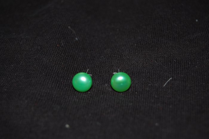 9 mm post earring