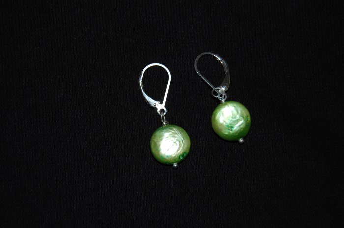 Coin pearl Earring