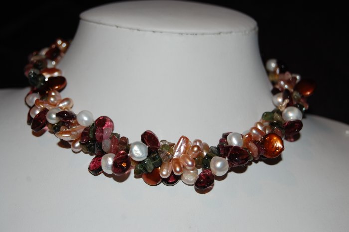Pearls with stones N1175