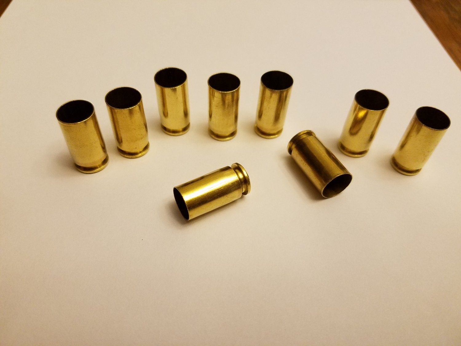 9mm Brass 1000 ct Cleaned Tumbled Polished for reloading