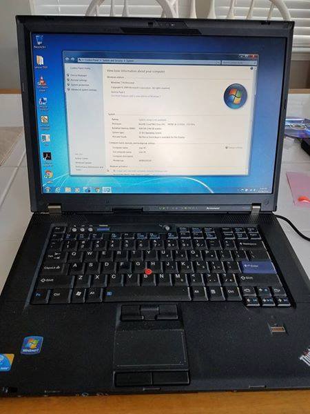 Lenovo (IBM) Thinkpad T500 Laptop with Camera