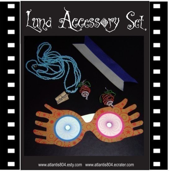 Radish Earrings, Cork Necklace, Spectrespecs Collection (eCrater)