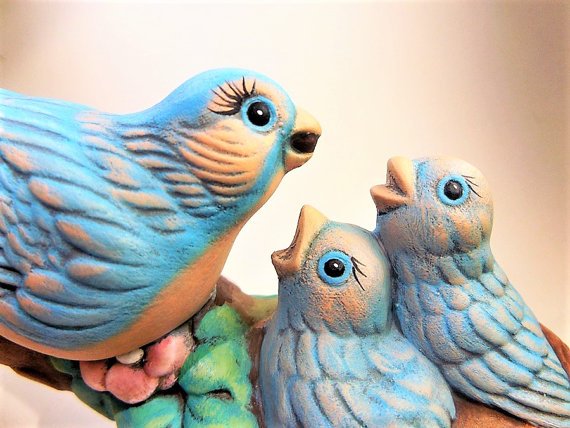 Ceramic Blue Bird