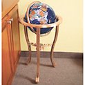 Globe With Compass Stand
