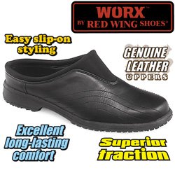 Worx Womens Black Clogs