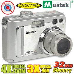 Mustek 8 Mega Pixel Digital Camera