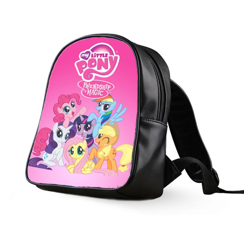 #06 My Little Pony Kids Multi-Pocket School Bag Backpack