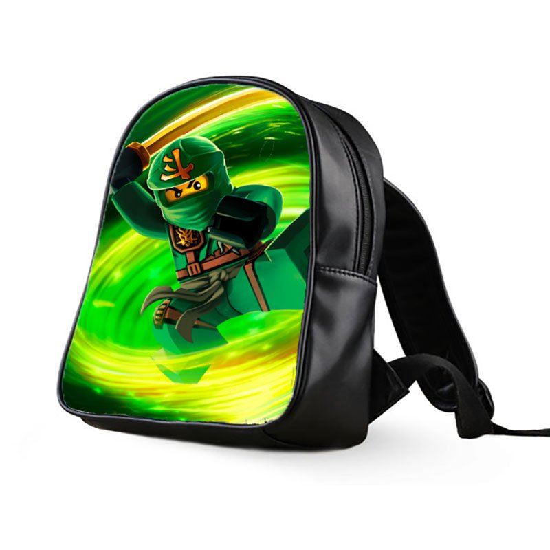 #03 Lloyd Lego Ninjago Kids Multi-Pocket School Bag Backpack