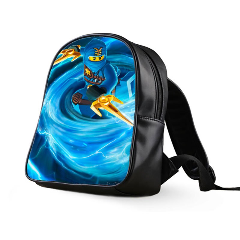 #05 Jay Walker Lego Ninjago Kids Multi-Pocket School Bag Backpack