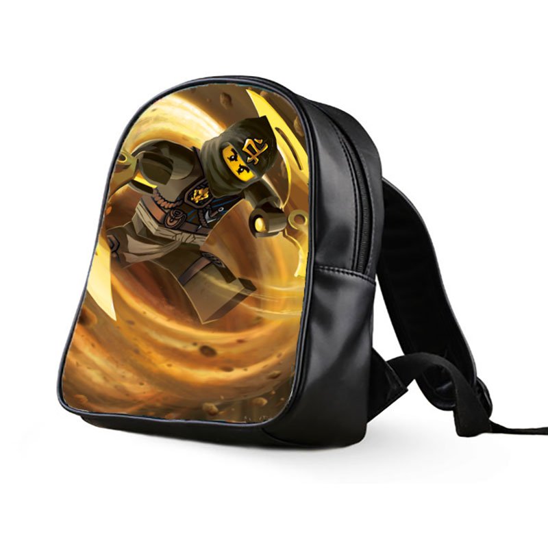 #06 Cole Lego Ninjago Kids Multi-Pocket School Bag Backpack