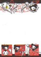 Blacky Panda Mini Memo 1