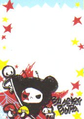 Blacky Panda Mini Memo 2