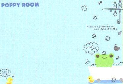 Poppy Room Memo 3