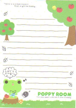 Poppy Room Memo 4