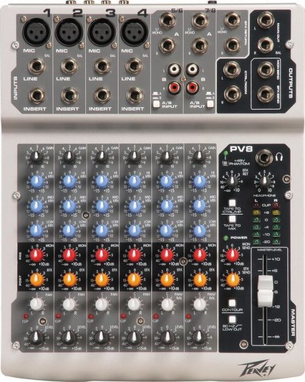 Peavey PV8 Mixing Board
