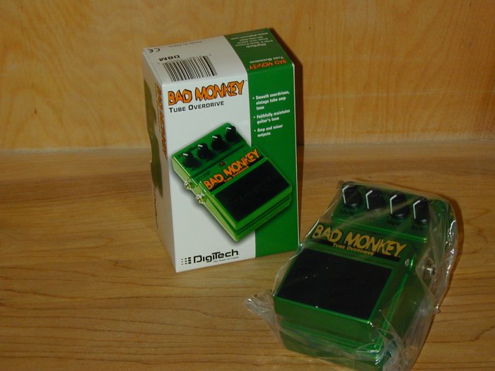Digitech Bad Monkey Tube Overdrive EFX Pedal www.tmscad.ecrater.com