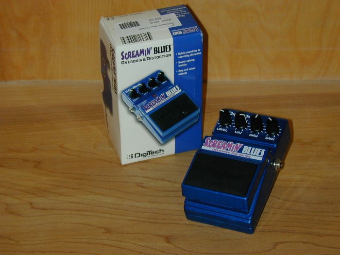 Digitech Screamin' Blues Overdrive/Distortion EFX Pedal www.tmscad.ecrater.com