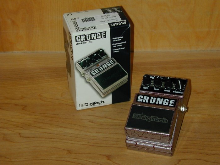 Digitech Grunge Distortion EFX Pedal www.tmscad.ecrater.com
