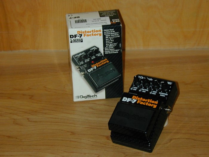 Digitech DF7 Distortion Factory Distortion EFX Pedal www.tmscad.ecrater.com