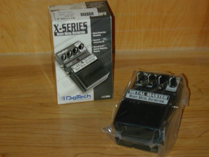 Digitech Metal Master Metal Distortion EFX Pedal www.tmscad.ecrater.com