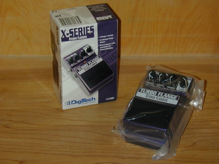 Digitech Turbo Flanger 7-Mode Flanger EFX Pedal www.tmscad.ecrater.com