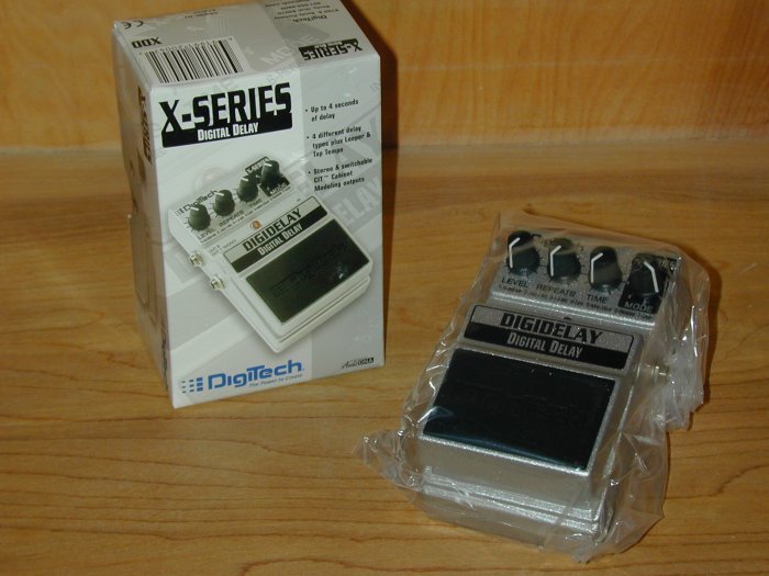 Digitech DigiDelay 4 Second Digital Delay EFX Pedal www.tmscad.ecrater.com