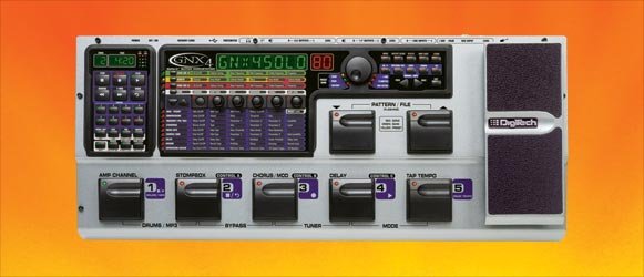 Digitech GNX4 Multi Modeling Guitar Workstaton 8 Track w/ USB, MP3 & Power Supply