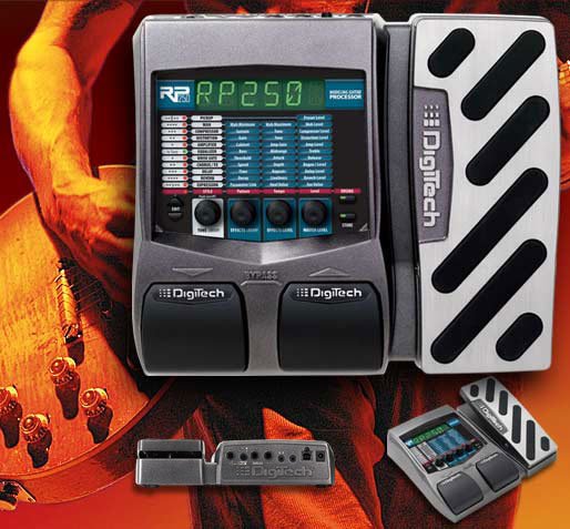 Digitech RP250 Guitar Model Processor w/ EXP Pedal, USB & Power Supply www.tmscad.ecrater.com