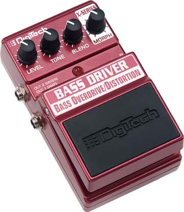 Digitech Bass Overdrive Overdrive/Distortion EFX Pedal www.tmscad.ecrater.com