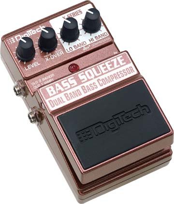Digitech Bass Squeeze Multi Band Compressor EFX Pedal www.tmscad.ecrater.com