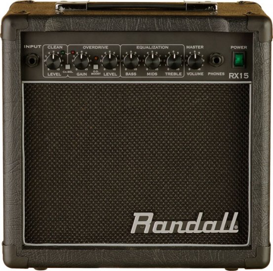 Randall RX15 12-Watt 1x6.5 Combo Amp FREE SHIPPING www.tmscad.ecrater.com