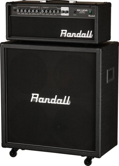 Randall RX120RHS 120W Half Stack w/RX412 Cab & RX120R Head www.tmscad.ecreater.com