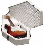 Coffin Case Limited White Edition Electric Bass Guitar Case Universal Fit wwww.tmscad.ecrater.com