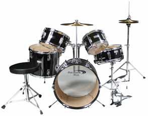 Percussion Plus PPJRS7 5-Piece Junior Drum Set www.tmscad.ecrater.com
