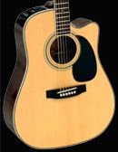 Takamine EG334SC Gloss Natural Dreadnought C/A Solid Top/Back N4B Pre Amp FREE SHIPPING