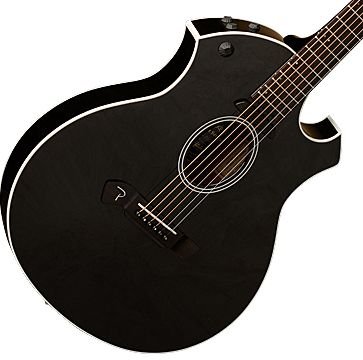 Parker P6E Black A/E Guitar w/ Parker Hardshell Case FREE SHIHPPING www.tmscad.ecrater.com